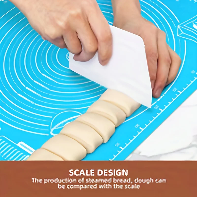 Thickened Dough Rolling Mat,Reusable Baking Mat,Multi-Functional Non-Stick Pastry Mat,for Rolling Dough,Kneading,Baking Pastry.