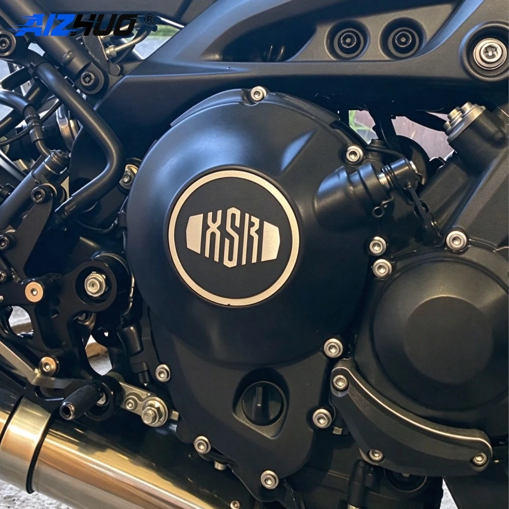For Yamaha XSR XSR900 XSR 900 2016-2021 Fuse Box Top Motorcycle Accessories Cafe Racer Powder Coated Stainless Clutch Cover Top