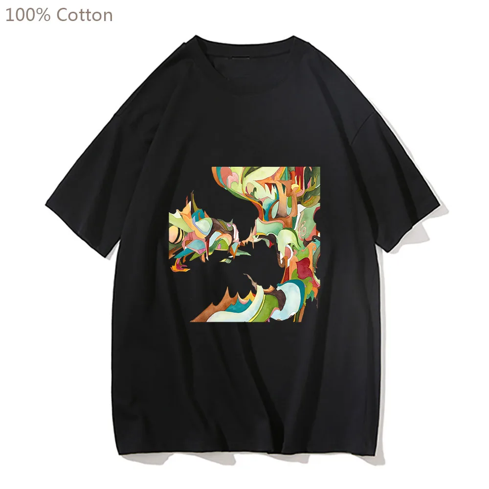 Jazz Hip Hop Nujabes Lo-Fi T Shirts MEN Metaphorical Music Tshirts 100% Cotton T-shirts Handsome Four Seasons Manga/Comic O-neck