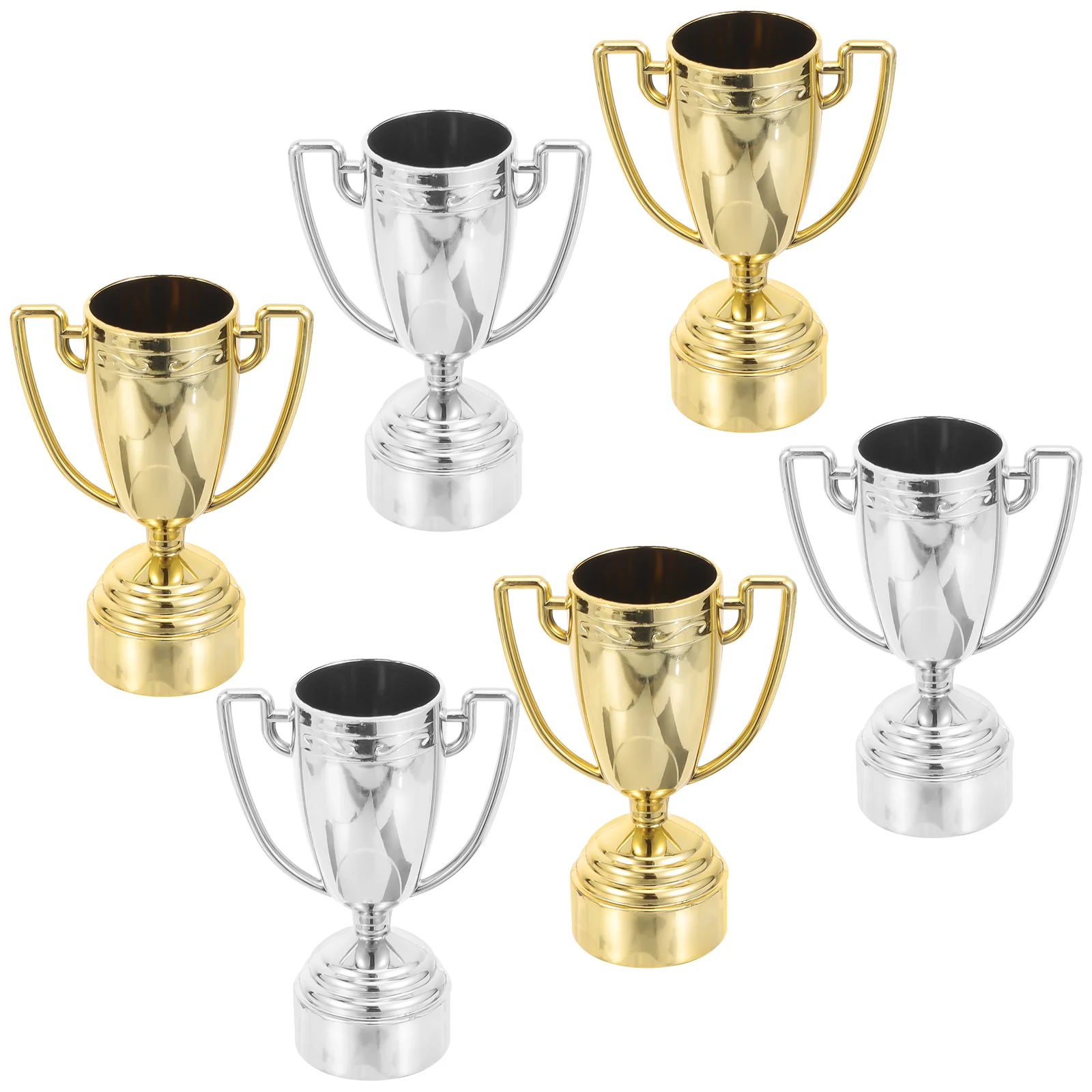 6 Stück Miniatur Basketball kleine Trophäe Personal Spielzeug Dekorationen abs Kind Kinder Auszeichnung