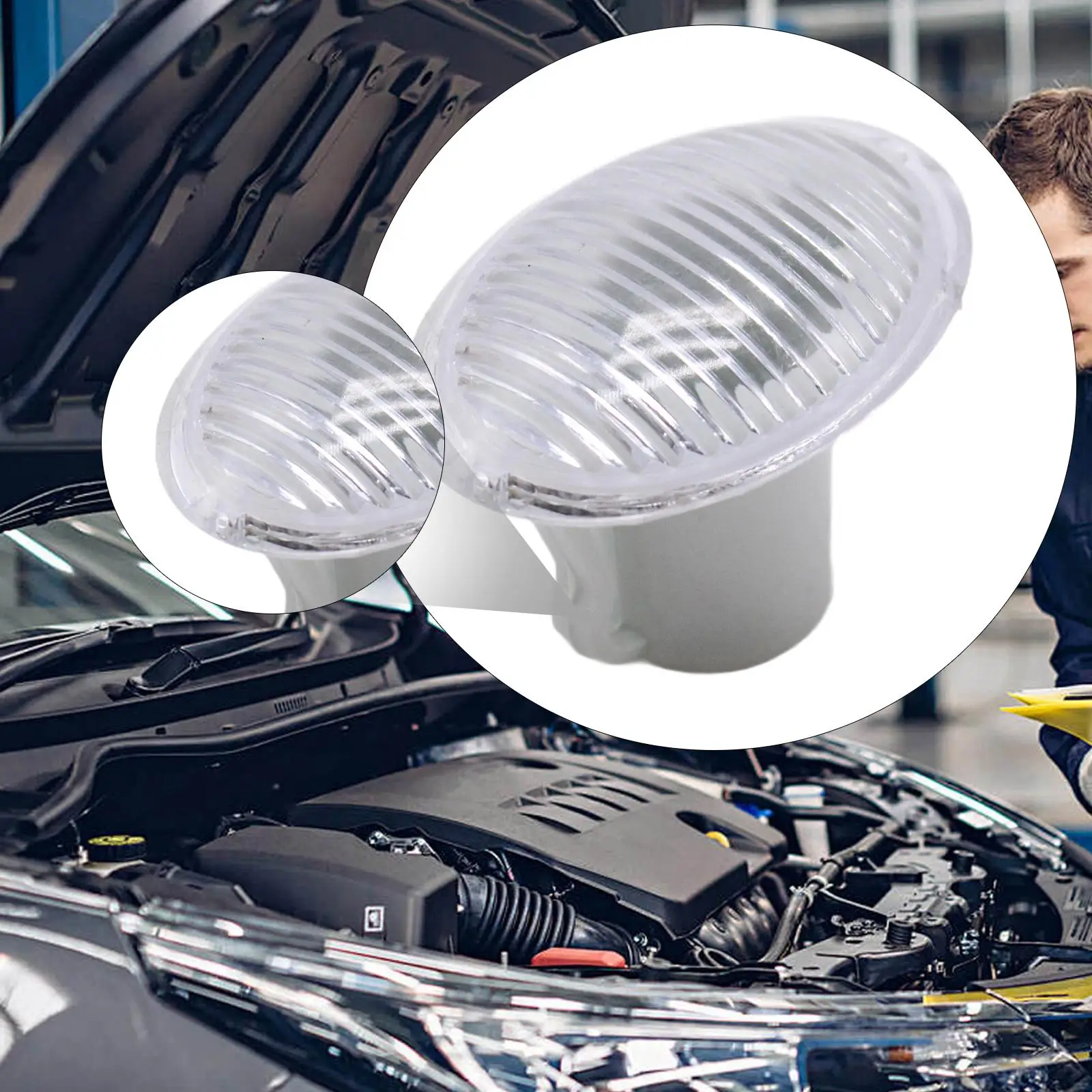 

Светодиодный динамический повторитель указателя поворота (боковой индикатор) для Fiat 500: Простая установка, улучшенное освещение автомобиля