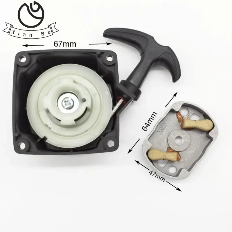 Imagem -04 - Aparador de Sebes Fácil Starter Apto para Cg330 430 520 40f5 1e44f-5 1e36f2 Cortador de Escova Substituição de Grama para Mitsubish