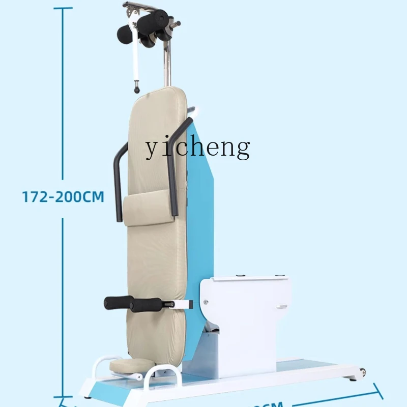 

Tqh Inversion Table Electric Household Hot Compress Traction Stretching Auxiliary Height Upside down Fitness Equipment