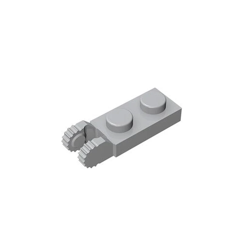 1 Pcs Buildings Blocks 44302 Hinge Plate 1 x 2 Locking with 2 Fingers on End (Undetermined Type) Bulk Modular GBC High-Tech MOC