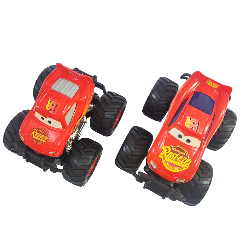 Disney Pixar Cars Lightning McQueen Four Wheel Drive Racing Car Toys Mater Inertial Off-road Vehicle Cars Kids Christmas Gifts