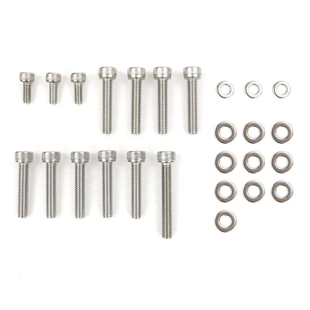 Complete Motorcycle Engine Bolt Stainless Bolt Screw Kit Set Fit For Yamaha Banshee YFZ350 YFZ 350 1987-2006