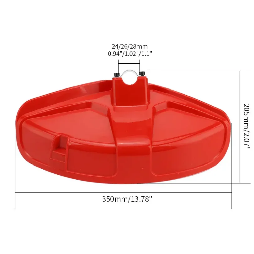 Brush Cutter Shield, Mower Protection Baffle, Grass Trimmer Guard Cover, Cutter Accessories