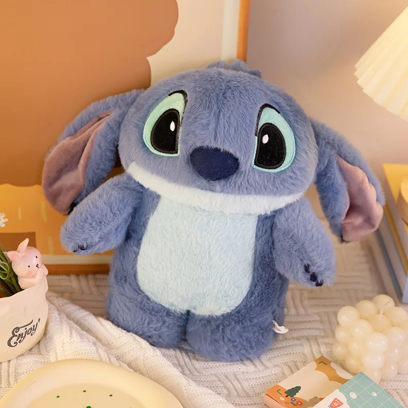 

Stitch Angel doll plush Hot water Bottle hand Warmer Cute plush water bottle hand warmer