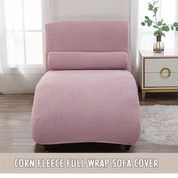 Sofa Cover Home Bedspreads For Sofas Couch Puff Luxurious Reclining Chair Elastic Non Slip Velvet Sofa Cover For Living Room New