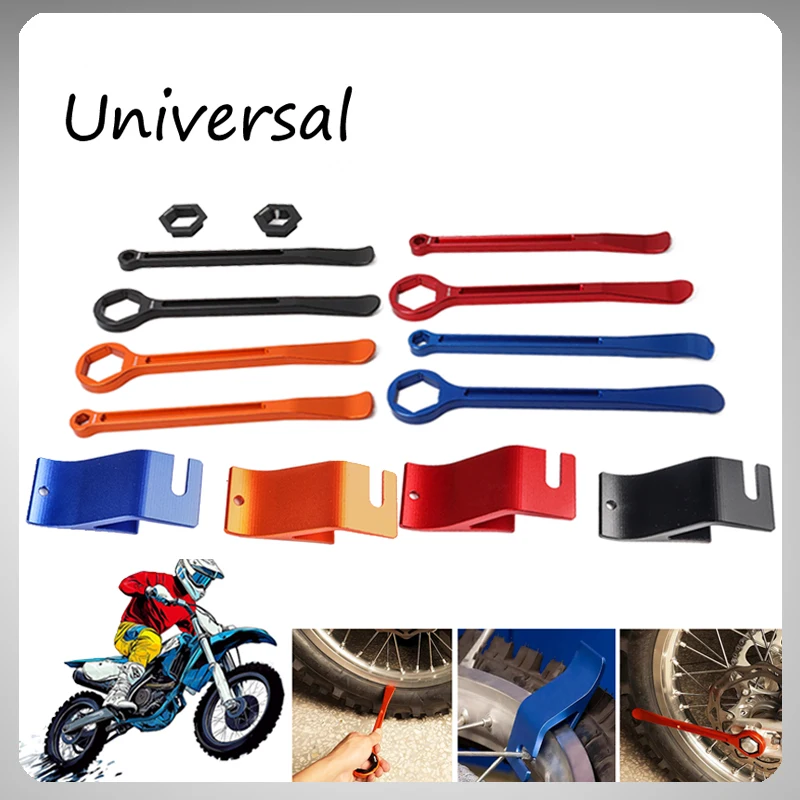 

Motorcycle CNC Tire Change Tool Lever Spoon Axle Wrench For Husqvarna KTM Honda Suzuki Kawasaki Yamaha BETA GasGas Motocross