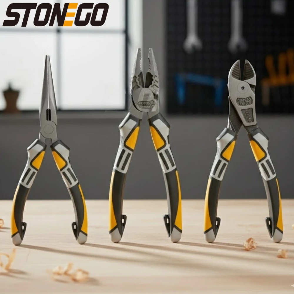 

Обжимные клещи для зачистки изолированной проволоки, прочный никель, хромированная сталь, инструмент для электрика, кусачки для проволоки