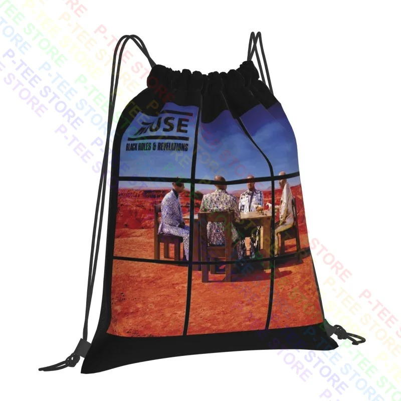 Attohong Museholes And Revelations Drawstring Bags Gym Bag Gym Art Print Lightweight Outdoor Running