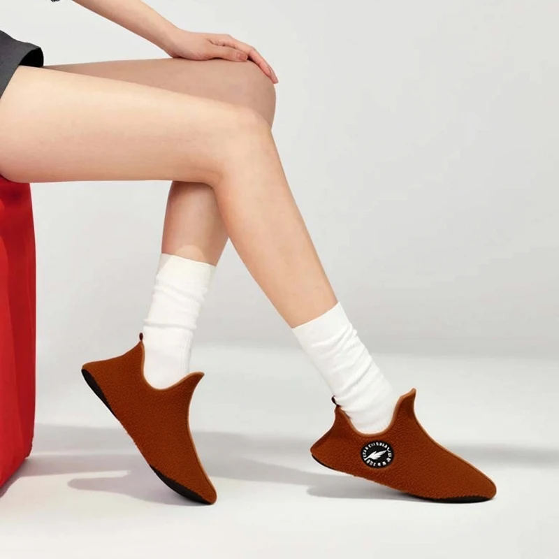 

Women Shoes Mens Cotton Slippers Men Women's Slippers Warm Woman Man Slipper Soft Man Shoes Sports Thin Bottom Home Cotton Shoes