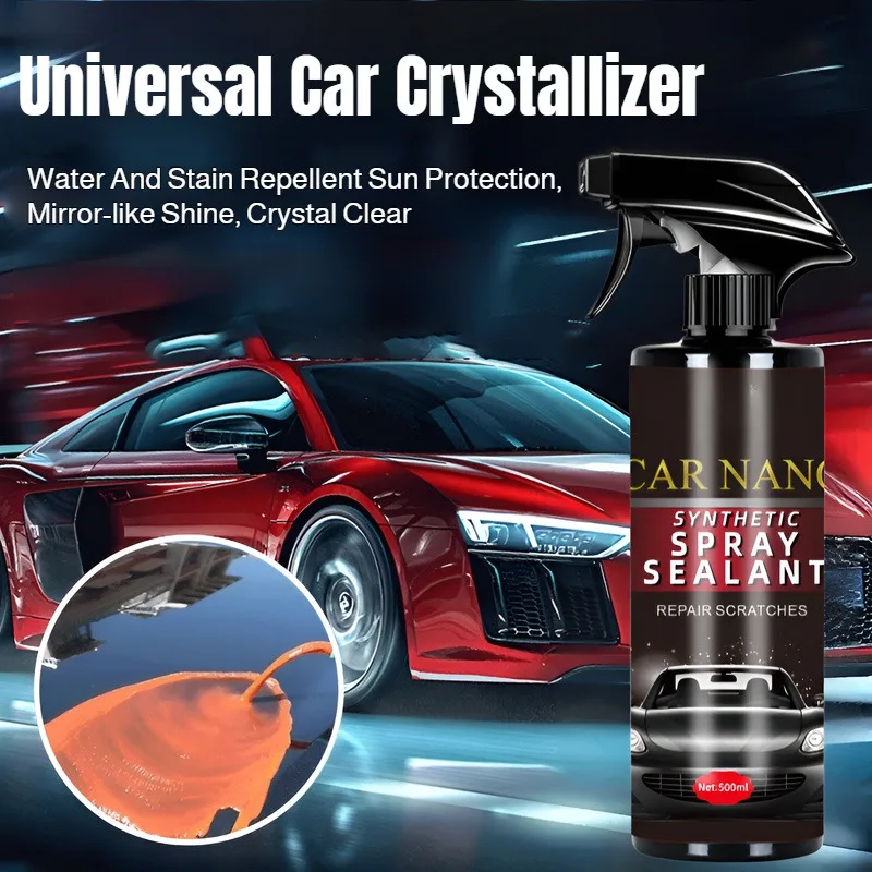 

Универсальная автомобильная кристаллическая жидкость 500 мл спрей для автомобильного покрытия автомобильный спрей нанопокрытие средство автомобильное нанопокрытие