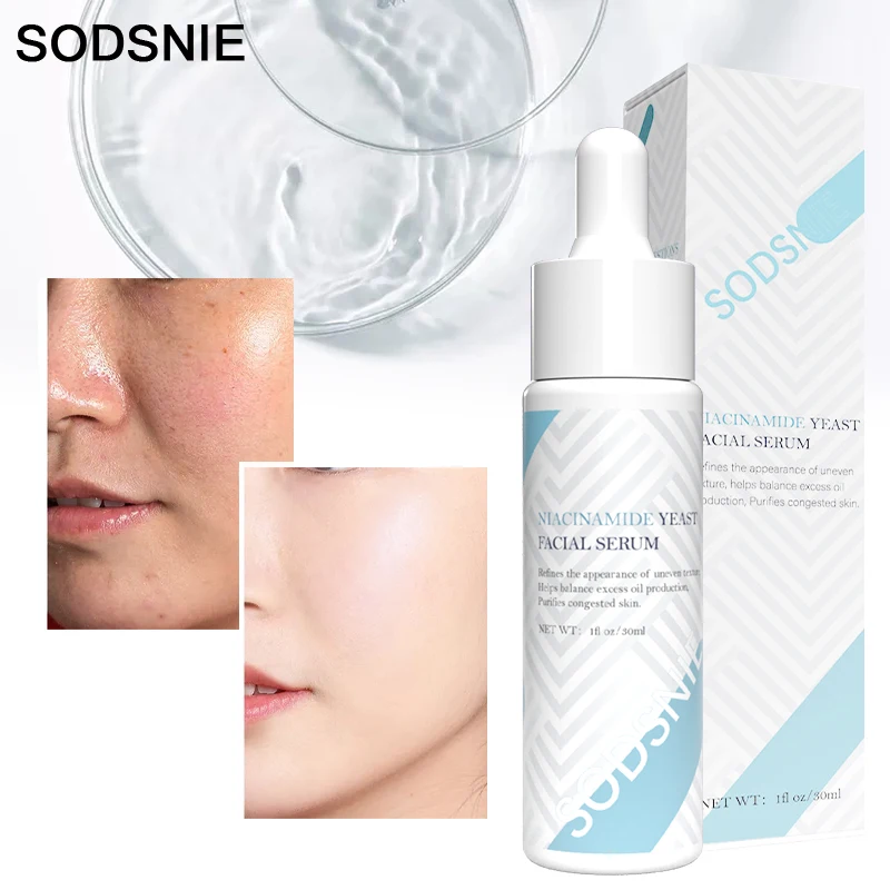 

Face Serum Anti-Aging Wrinkle Moisturizing Nourishing Repair Soothing Redness Shrinking Pores Beauty Niacinamide Skin Care