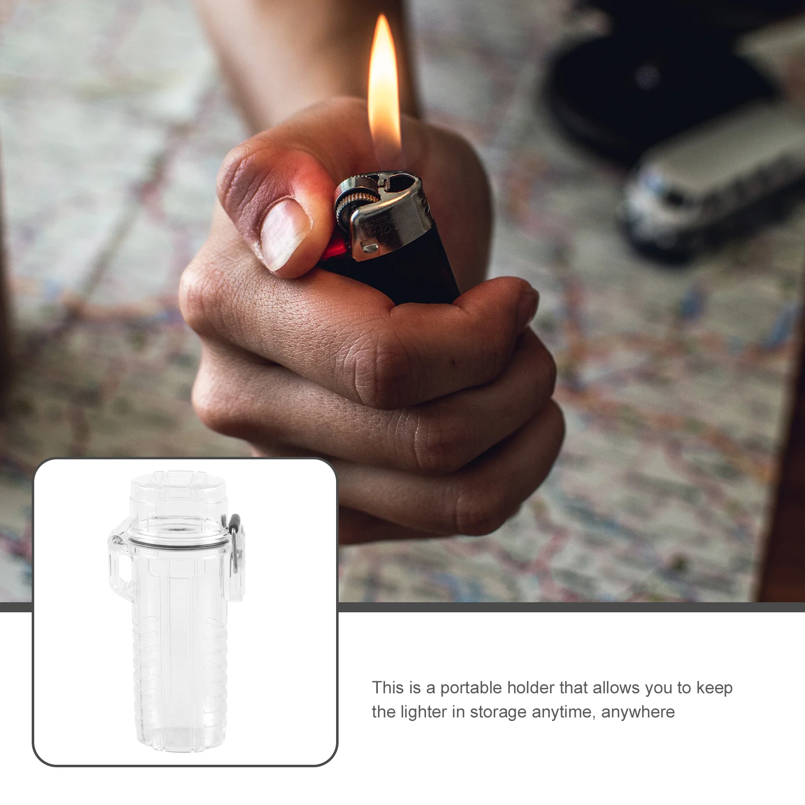 

Clear Case Protective for Transparent Plastic Sleeve Flints