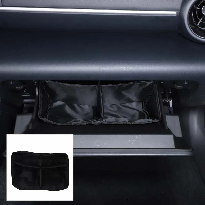 

Co-Driver Storage Box Divider Storage Bag For Subaru BRZ 2022-2025 Glove Box Stowing Tidying Interior Car Accessories