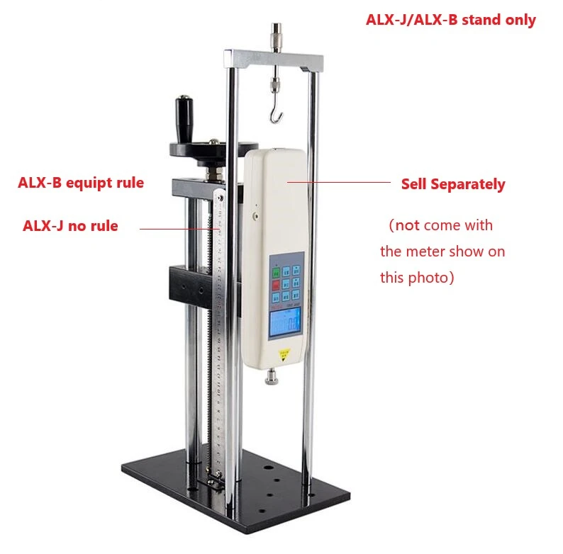 

ALX-J Test Stand for Anlog & Digital Force Meter / Push-Pull Gauge 500N te