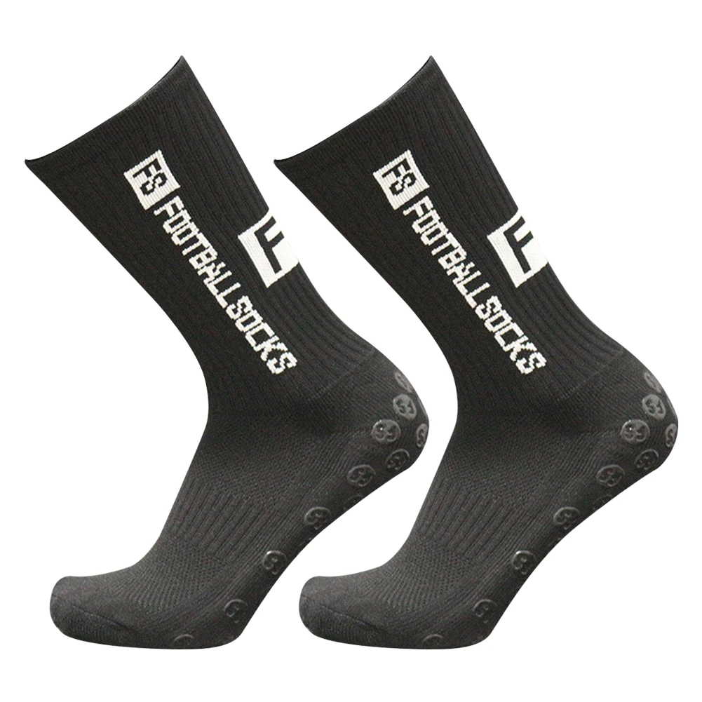 Chaussettes de sport en silicone pour hommes et femmes, chaussettes de football, chaussettes de basket-ball à ventouse, chaussettes anti-alde