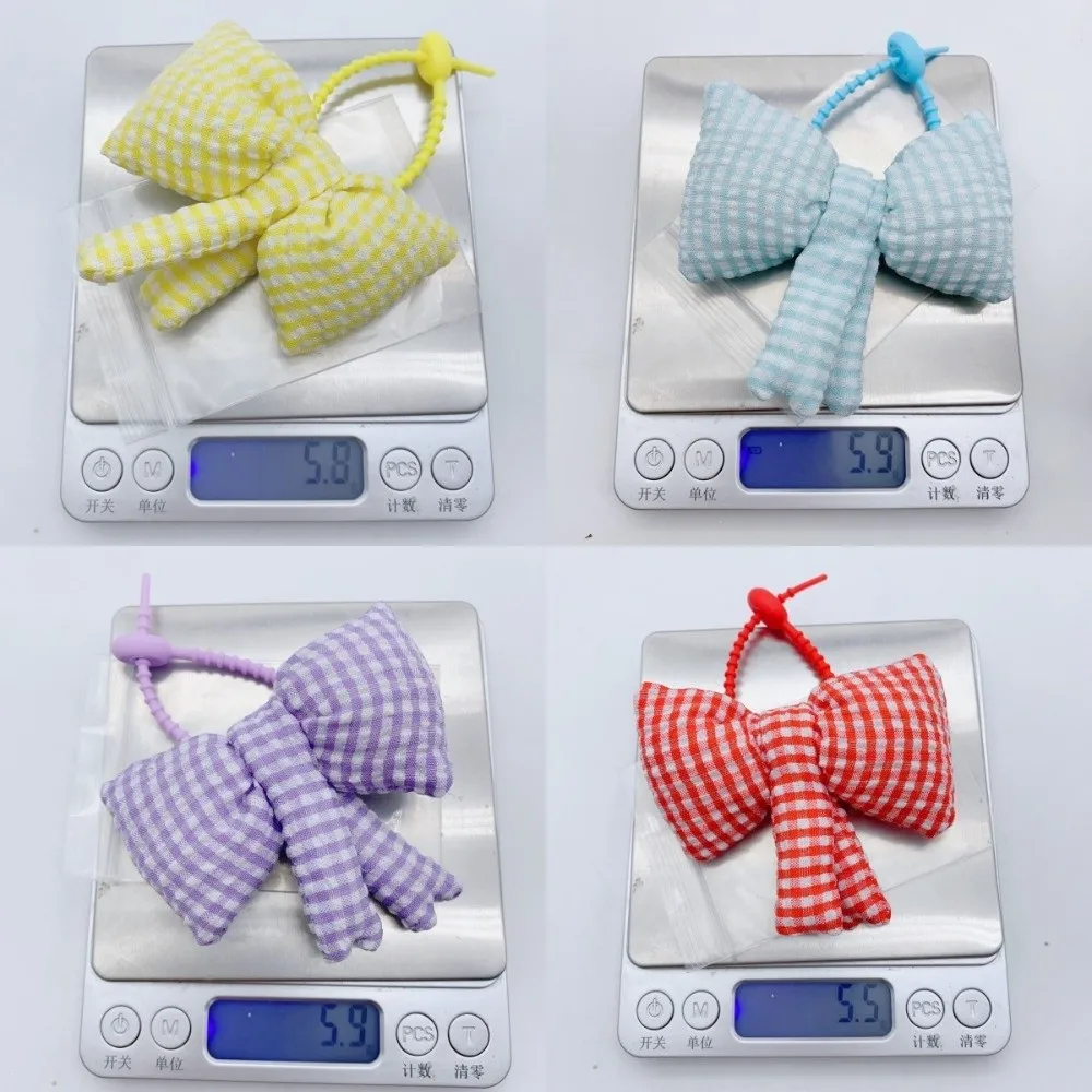 Прекрасный милый брелок с бантом, девичий дизайн, атмосферный стиль, сумка, подвесной аксессуар, хлопковая сумка с бантом, кулон для женщин