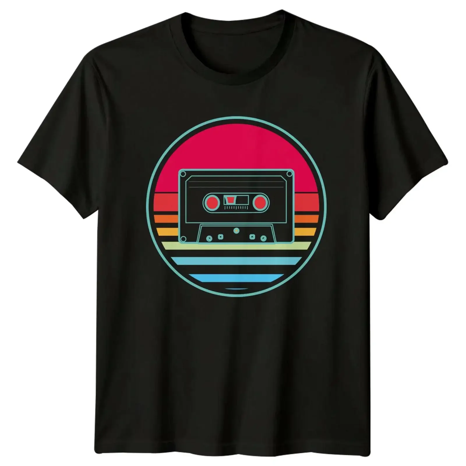 Retro Cassette Tape T Shirt Vintage 80er 90er Mixtape Bild 1 von 4 vintage Washed Soft Top For Everyday Wear streetwear graphic