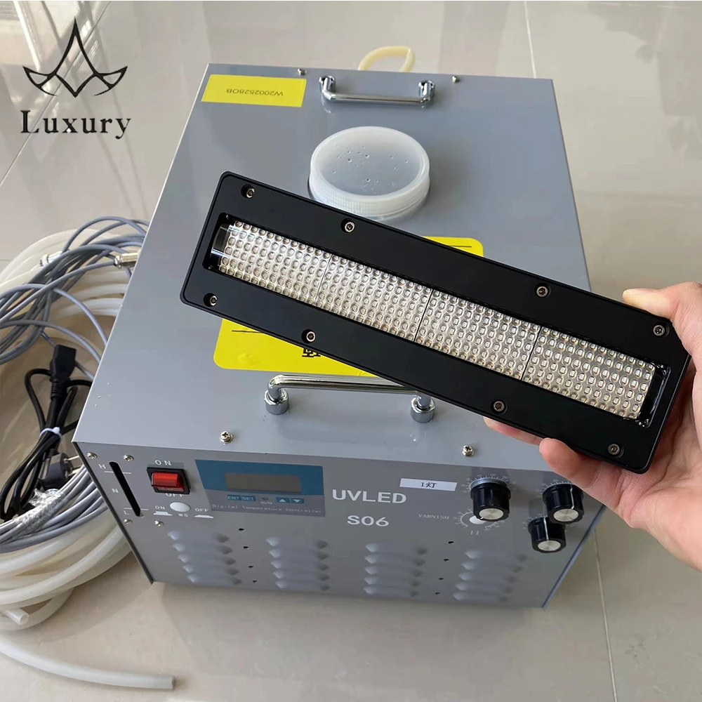 Jingutian/Wanlida/Maichuang UV flat printing water-cooled UV curing lamp shadowless adhesive green varnish ink LEDUV rapid curin