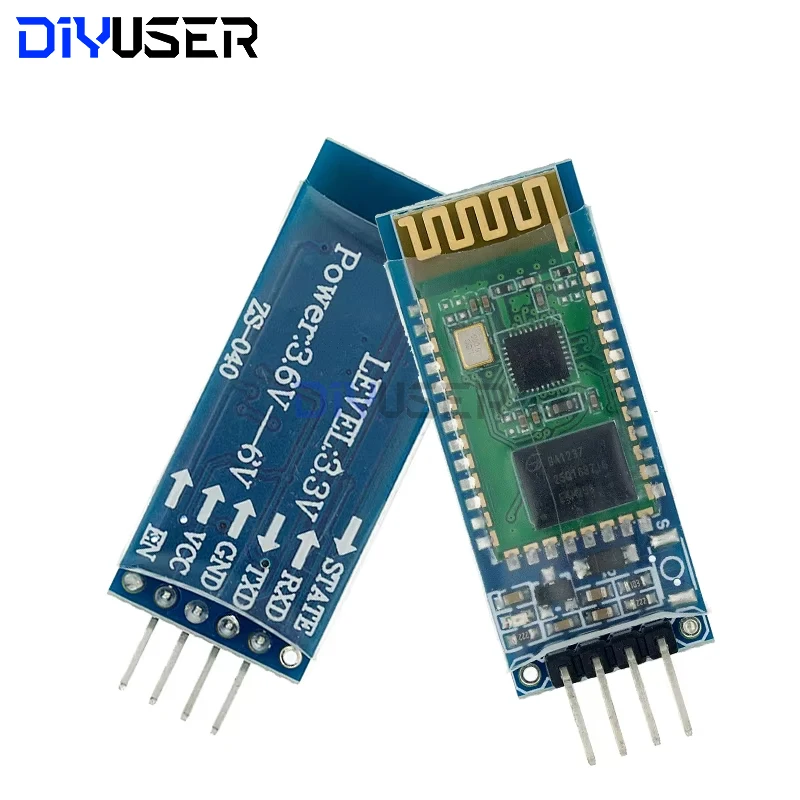 DIYUSER NEW HC-05 HC 05 hc-06 HC 06 RF Bezprzewodowy moduł nadawczo-odbiorczy Bluetooth Slave RS232 / TTL do UART konwerter i adapter — zdjęcie 5