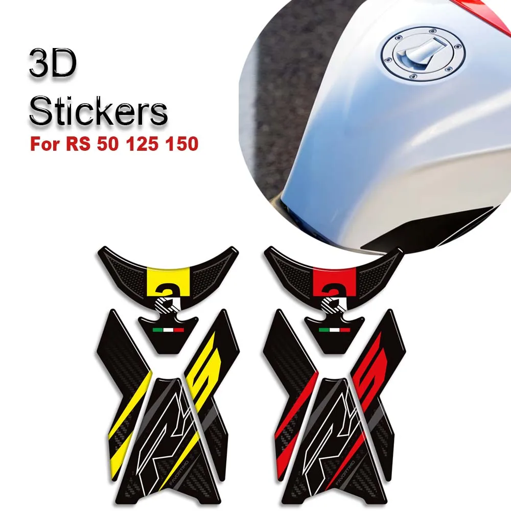 

Motorcycle Tankpad stickers protection emblem decals kit For Aprilia RS RS4 RSV 50 125 150 GP 1000 R Factory