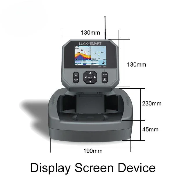 Lucky  echo sounder LBT-1-GPS  GPS echosound sonar  for boat fishing