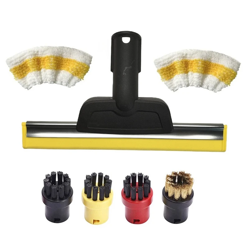 For Karcher Easyfix SC2 SC3 SC4 SC5 Steam Cleaner Floor Cloth Round Brush Window Nozzle Scraper Steam Cleaning Parts