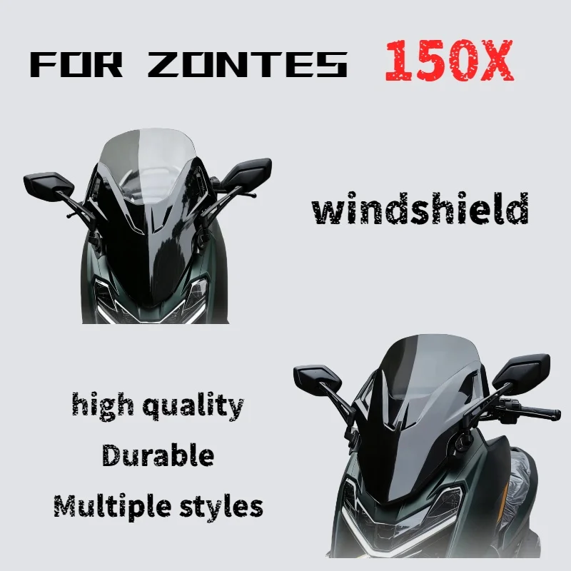 For ZONTES 150X windshield (Fosha style), modified windshield, motorcycle modification parts.