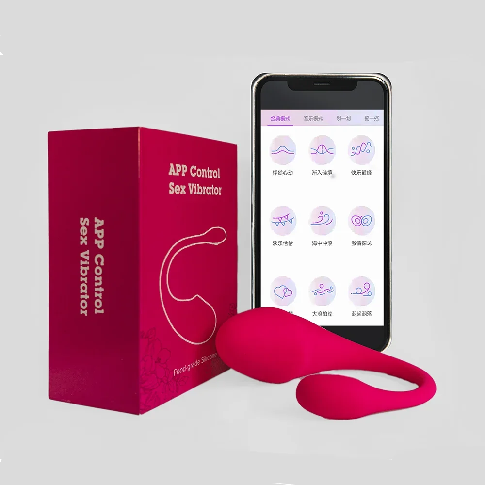 Vibratore APP Dildo indossabile per donna telecomando vibratore Bluetooth giocattolo del sesso Smartphone telecomando a lunga distanza 18