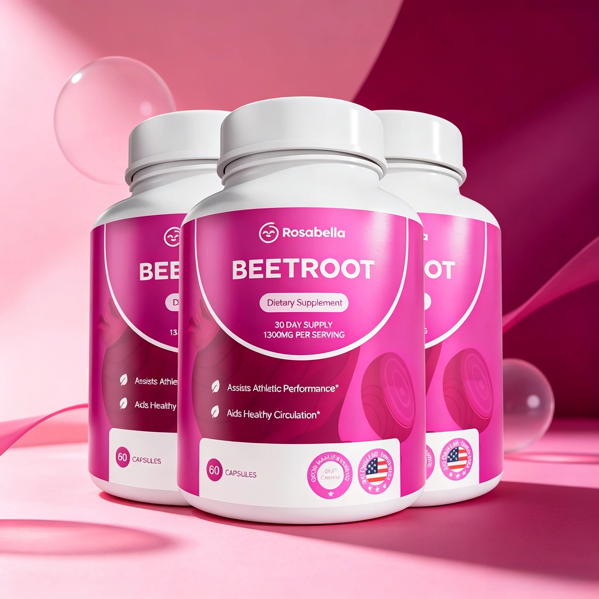 Valerian Root Capsule - Organic Beetroot - Contains Nitrates &
