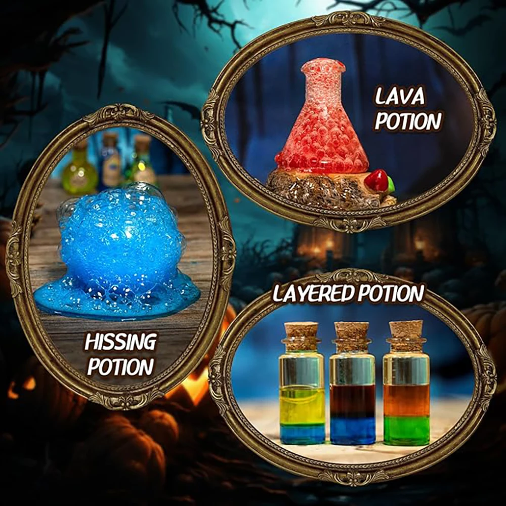 LDomet Science Magic Potions Kit for Kids 20+ Potion Experiments Making Fairy Magic Potions Craft Kit for Creative Educational