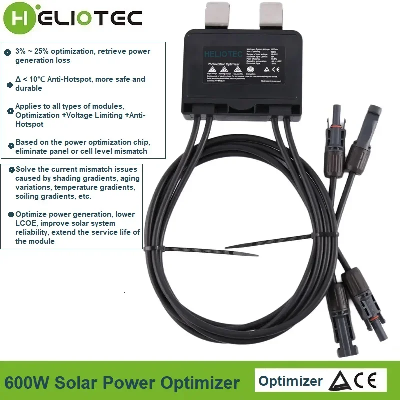 Ottimizzatore modulo pannello solare Pannelli fotovoltaici da 600 W Smart Optimizer