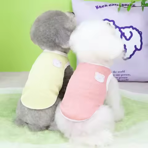 Summer Vest for Dog Puppy Clothes Pet T-shirt Pajamas Cat Schnauzer Yorkshire Poodle Pomeranian Chihuahua Small Dog Costume