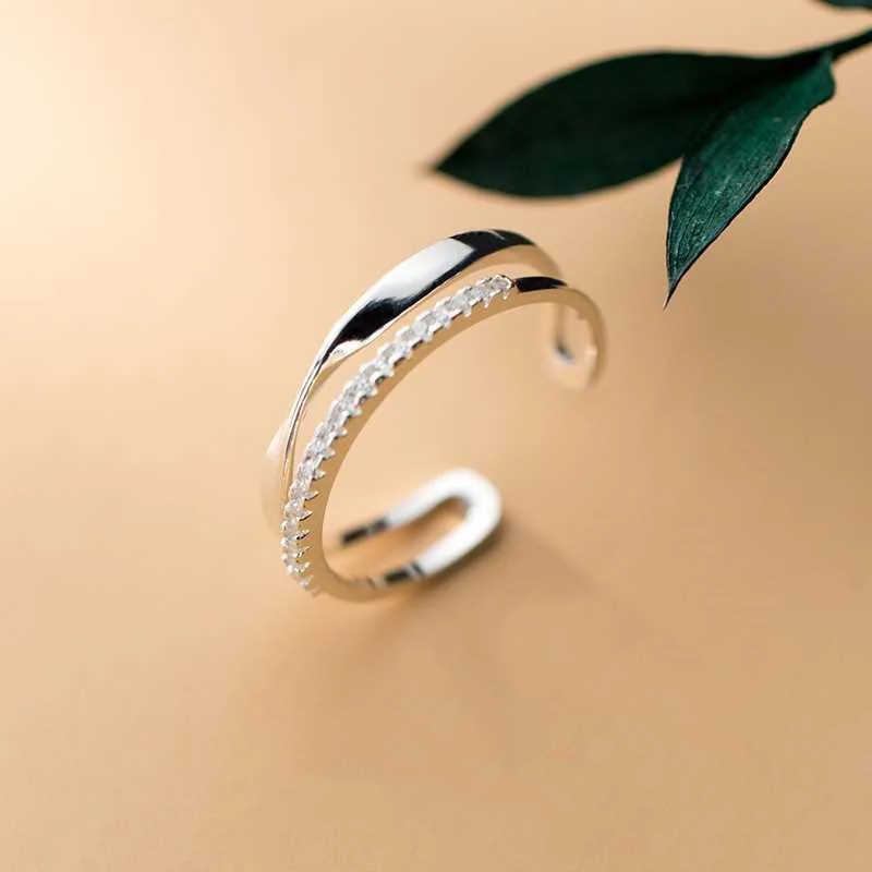 GANPUP Vintage Blatt Verstellbare Fingerringe für Damen, Modischer Neuer Silberfarbener Manschettenring, Schmuckgeschenk für Party und Urlaub – Detail 3