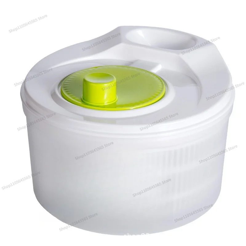 For Vegetable dehydrator, household kitchen drain basket, vegetable washing basin, hand cranked water shaker