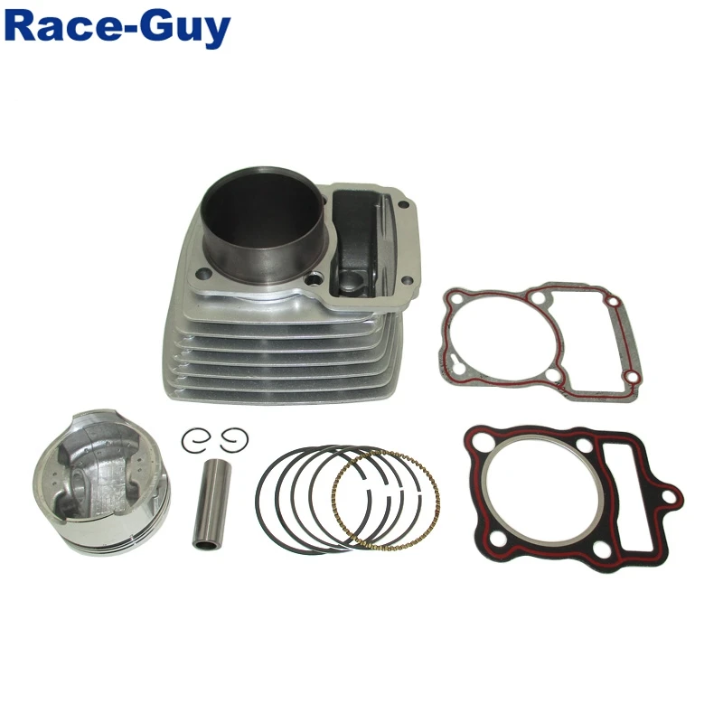 63.5mm CG200 Cylinder Piston Gasket Kit For 200cc 4 Stroke Air Cooled Vertical Engine Motorcycle Pit Bike