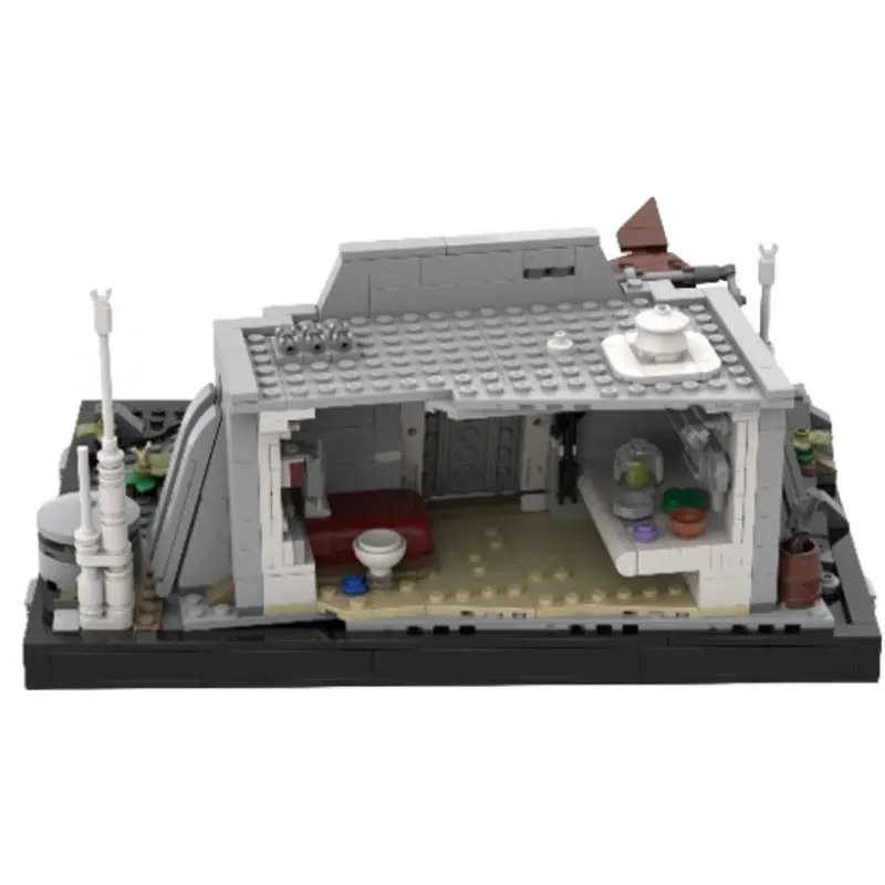 

Spot MOC-146369 832pcs Home DIY Small Particle Assembly Building Blocks Educational Toy Three-dimensional Model Gift Set Ornamen