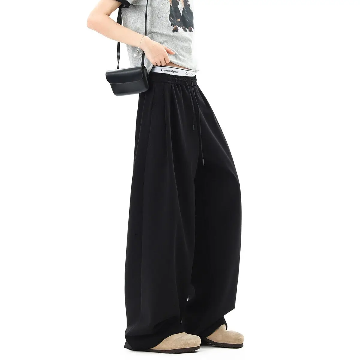 

Retro Sportswear Pants, Autumn New Style Loose Straight-leg Wide-leg Casual Trousers, Men's American Sweatpants