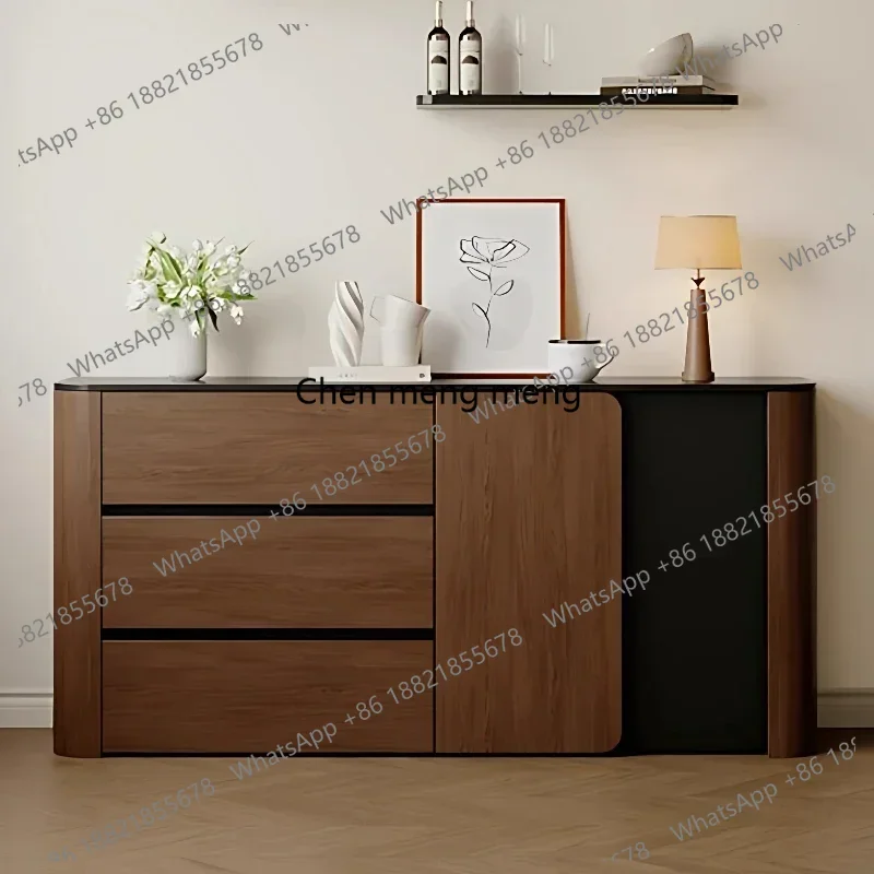 

Drawer Type Storage Home Furniture Drawers Modern Deluxe Cream Style Side Cabinet Storage Locker Dresser Living Room Cabinets