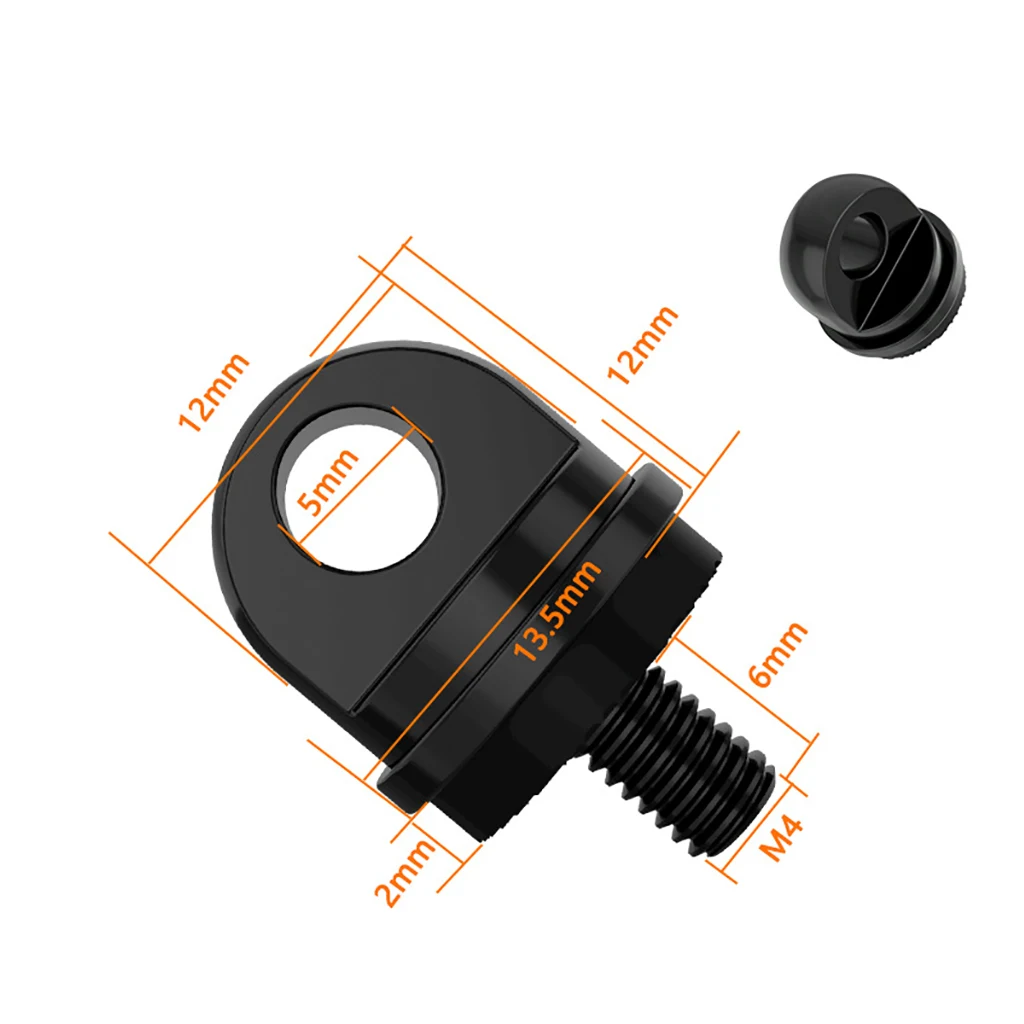 2x M4 Lanyard Schraube D Ring Griff Schulter Gurt Mount Adapter für DJI Smart Control Quick Release Platte Schraube Drone Zubehör – Detail 12