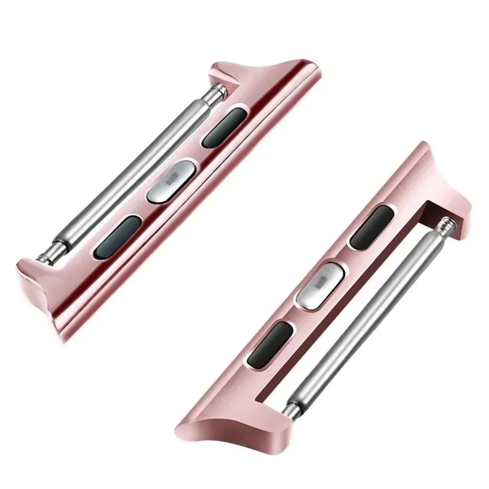 Verbindungsadapter für Apple Watch Series 38 40 41mm Armbandanschlüsse für iWatch 44 45 49mm 46mm Edelstahl 10 8 7 SE 5 4 3 – Detail 7