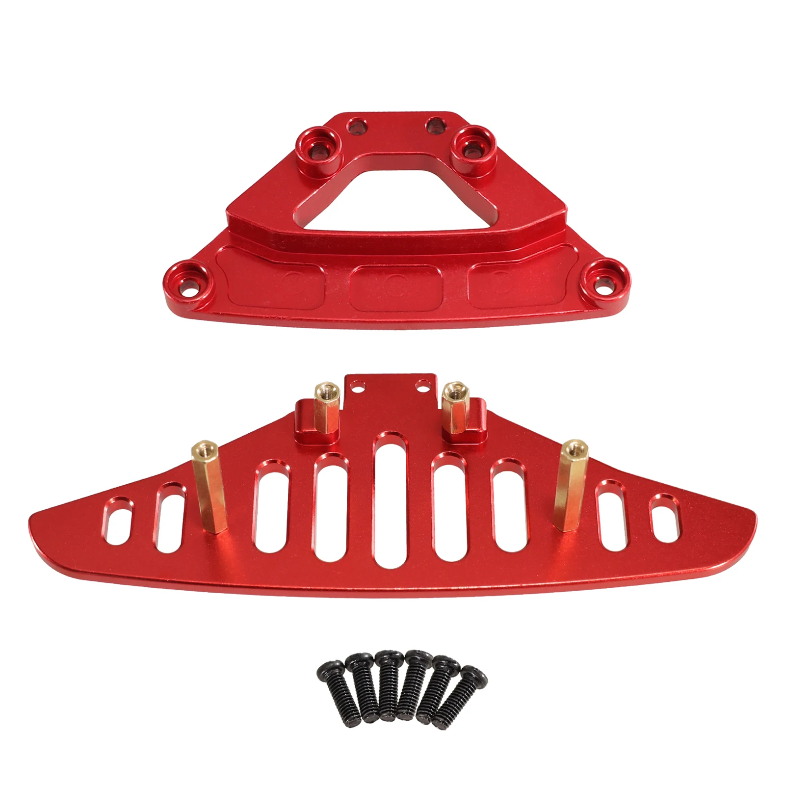 Peças de fixação de pilar de carro frontal de metal para colisão frontal mjx hype go 14301 14302 14303 1/14rc acessórios de atualização de carro