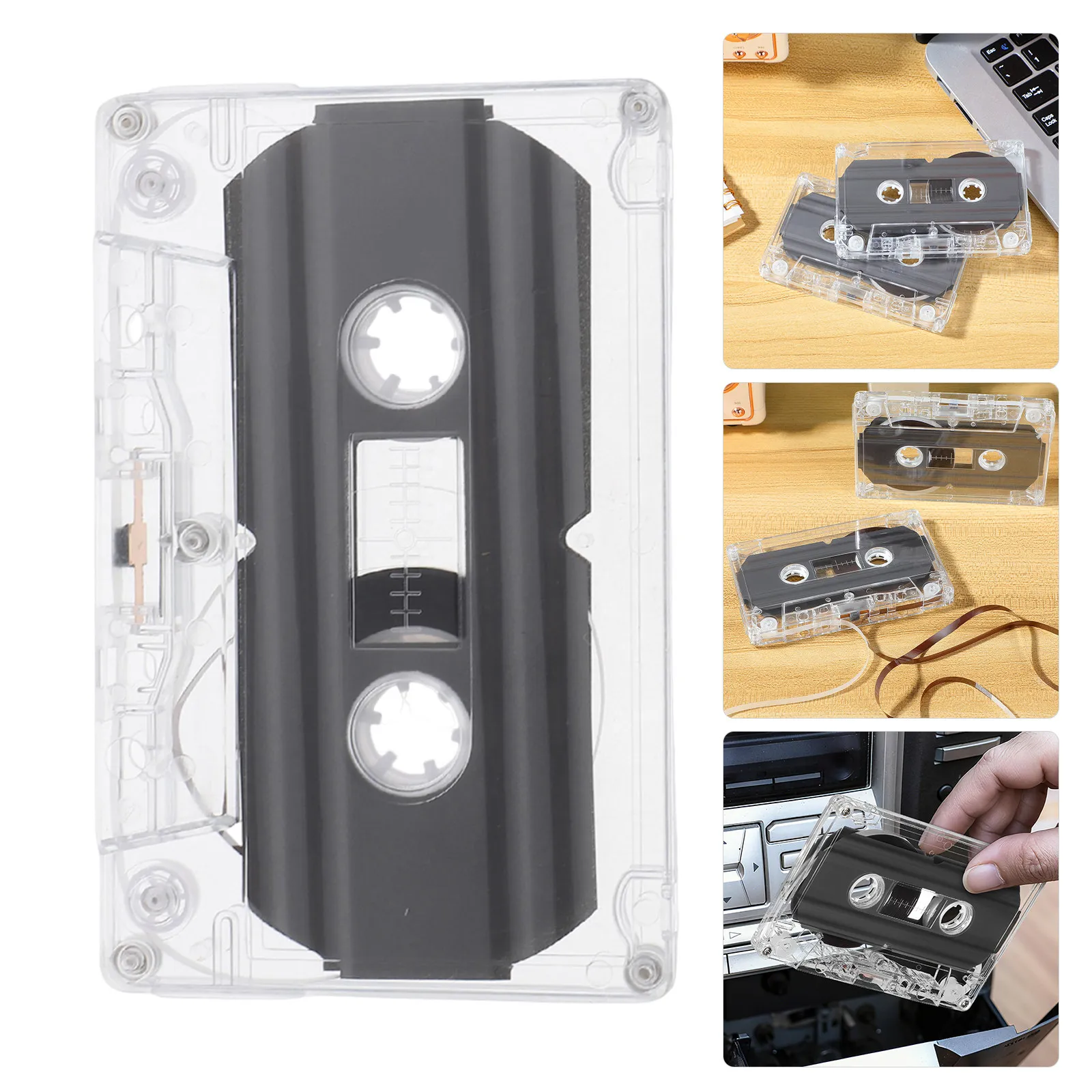 10Pcs Blank Audio Cassette Tape 60 Minute Retro Recording Tape for Voice Messages Lectures Language Learning DIY