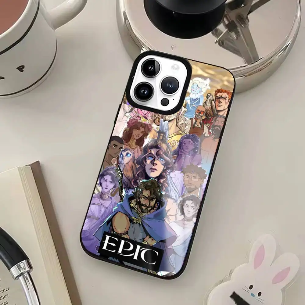 E-Epic The Musical Music Phone Case para iPhone17,16,15,14,13,12,11 Plus,Pro Max para carregamento sem fio Magsafe