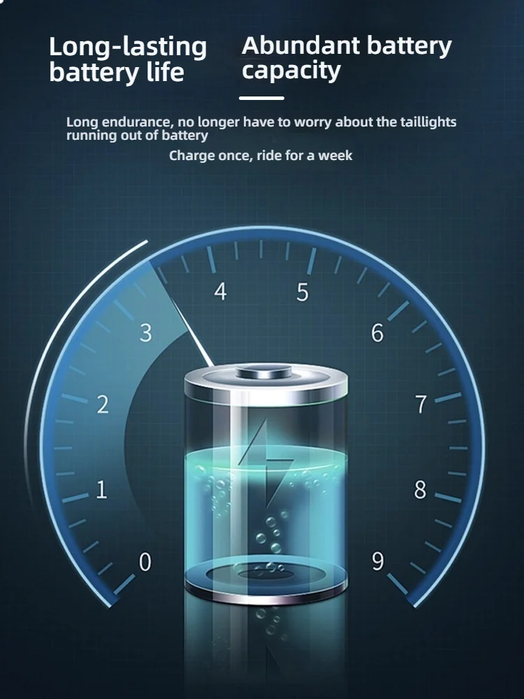TOSUOD-luces traseras para bicicleta de montaña y carretera, luces de conducción nocturna, advertencia de amor para niños, luces para correr de noche, equipo de equitación