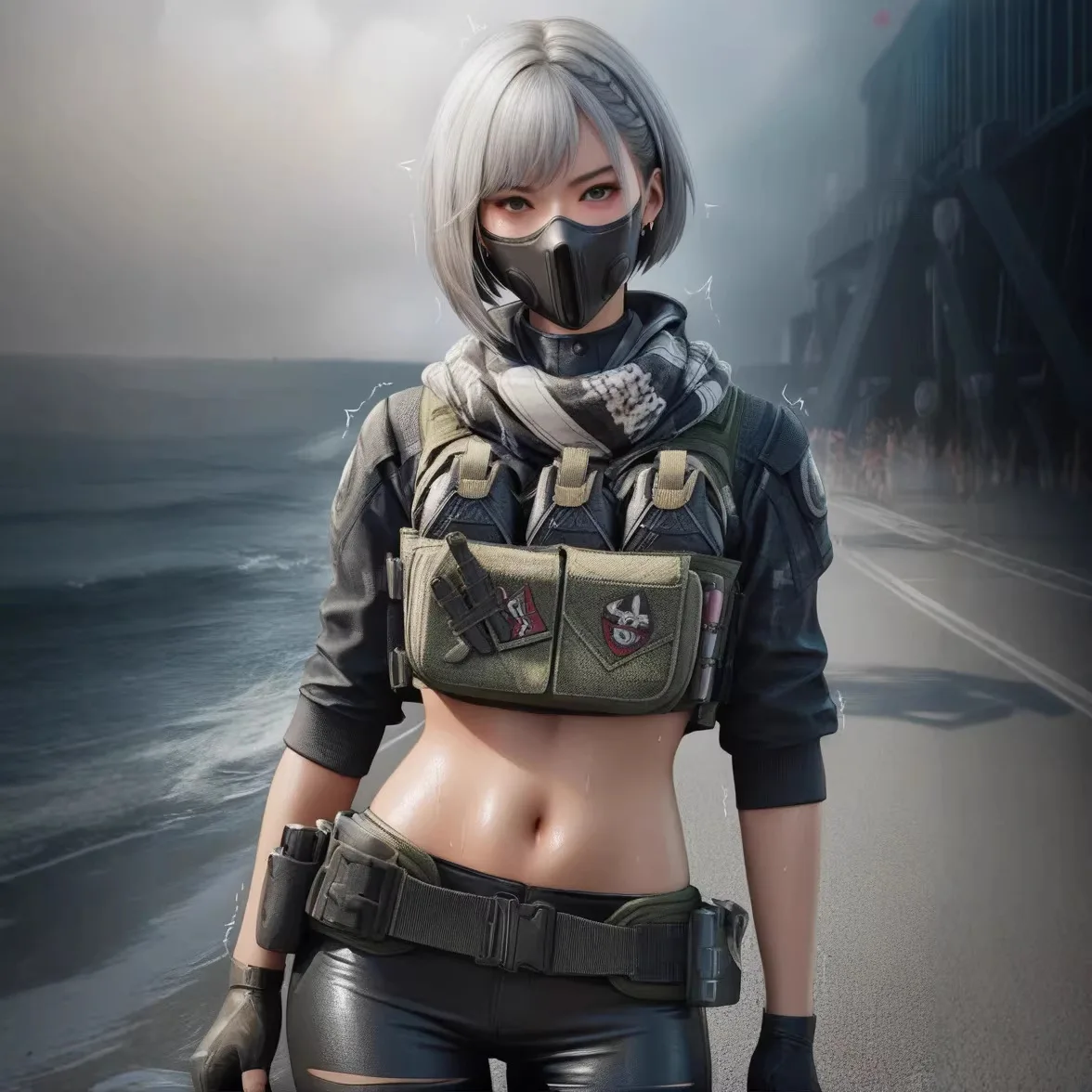 

Delta Force Hackclaw Mai Xiaowen Cosplay Costumes Game Character Halloween Masquerade Performance Clothing for Women