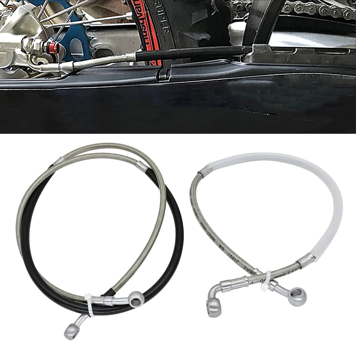 Motorcycle Front or Rear Brake Oil Hose For KTM 125 150 250 300 350 450 500 XCW XCF-W EXC EXC-F SX SXF XC XCF 6 Days 2012-2024